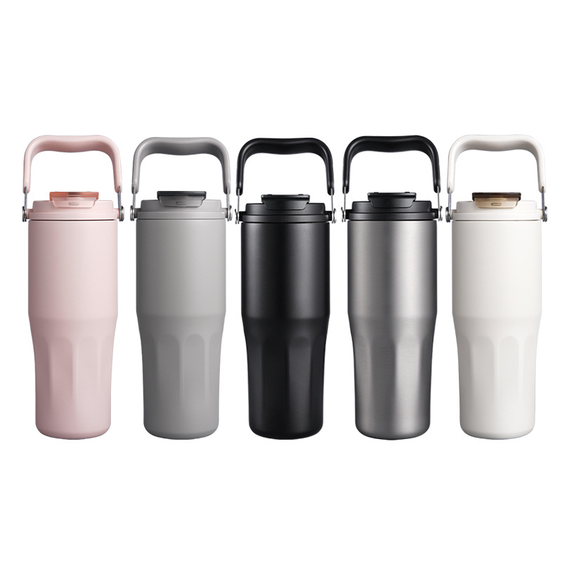 Portable 316 Stainless Steel Car Thermal Mug with Ceramic Lining